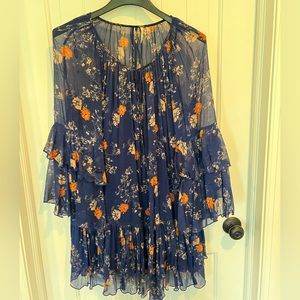 Free People Boho Floral Dress